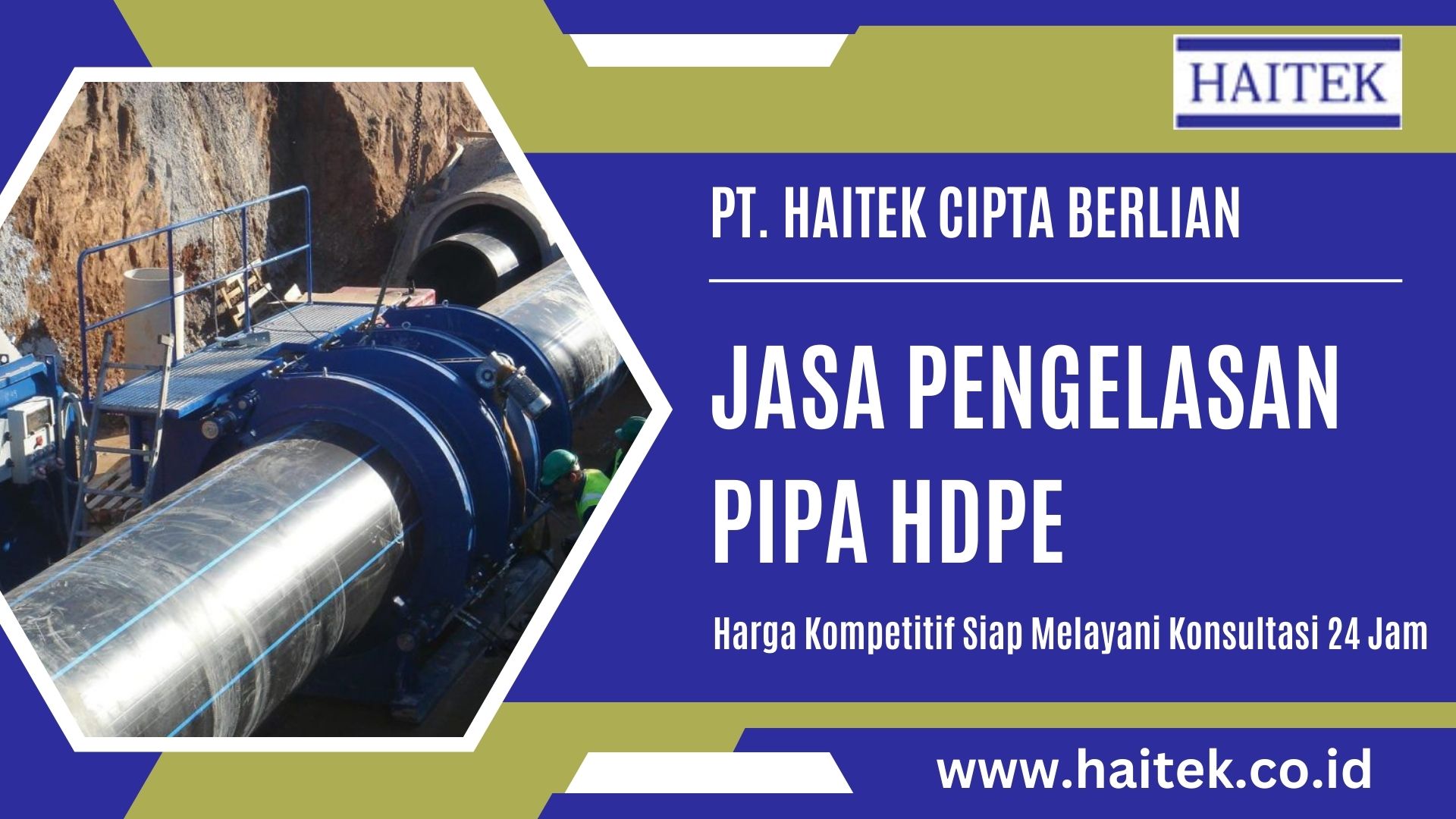 Jasa Pengelasan Pipa HDPE: Tenaga Berpengalaman, Biaya Murah, Kualitas Pengerjaan Terbaik Hubungi WA 0811100685